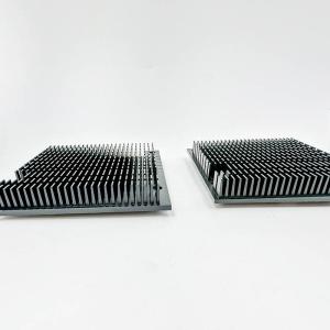High Precision CNC Machining Parts Black Slotted Aluminum Power Amplifier