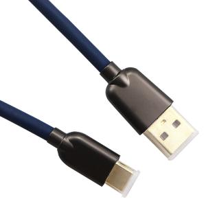 USB Type C Port Mechanical Keyboard Coiled Cable 4-pin GX12 Aviation Connector