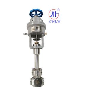 High Pressure Pneumatic Cryogenic Globe Valve With Handwheel Temperature -196° C