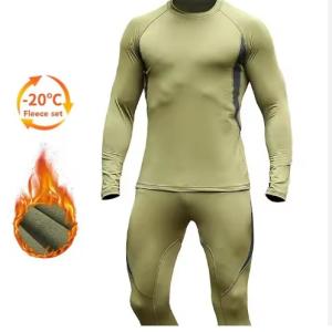 2025 New Design Winter Use Thermal Underwear For Military Style Uniform Tactical