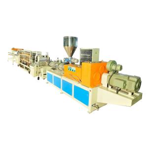 Cheap High efficient Plastic Sheet Extruder / PVC Foam Board Extrusion Line 880mm / 1040mm for sale