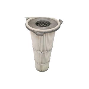 5um,0.5um,2um,0.2um,Antistatic Dust Air Filter Cartridge , 3 Lugs Flange
