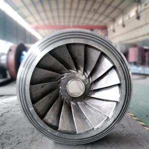 Customized Blade Stainless Steel Hydroelectric Turbine Runner For Power Station