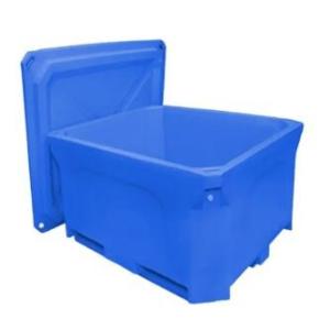 660L Large Rotomolded Fish Box Good Thermal Insulation Effect
