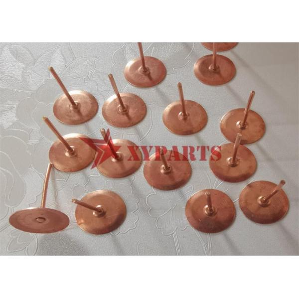 1.5 Mm *20 Mm Length 3/4'' Copper Disc Rivets For Fixing Cement Roofing