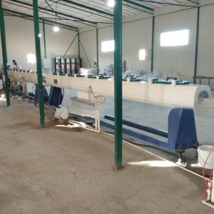 Single-Screw Double Layer PPR Pipe Production Line with Deep Screw Channel Structure