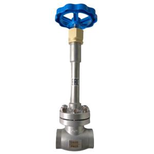 Cheap Low Temperature SS DN25 PN25 Cryogenic Globe Valve Manual Operation for sale