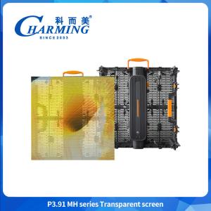 Outdoor IP65 P3.91-P7.8 Transparent Glass 3D Led Display Video Wall Display