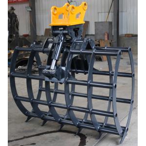 Cotton CE Excavator Attachment Haystack Excavator Rotating Grapple