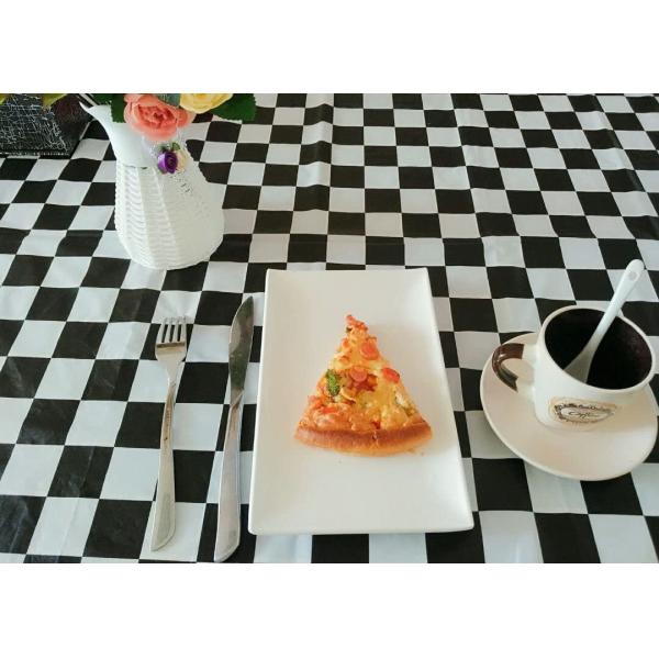 Oilproof Kitchen Rectangular Thanksgiving Disposable Dining Table Cover