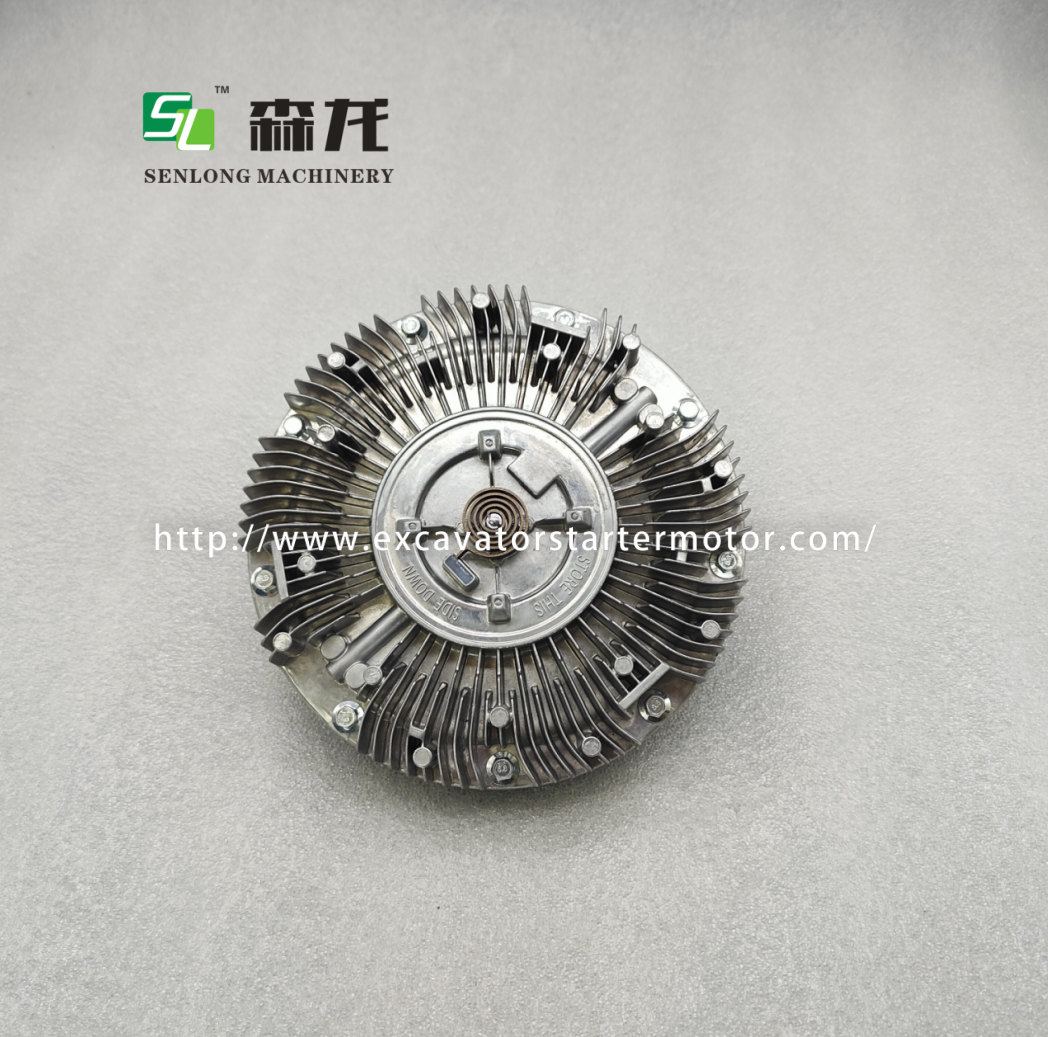 Durable Fan Clutch Assembly 353846A1 - Replaces for Case Steiger STX Series & New Holland TJ Series Tractors | Reliable Cooling