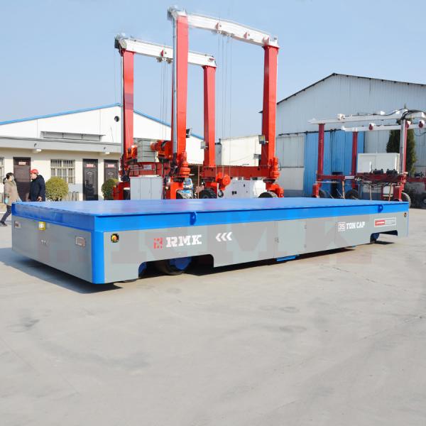 Quality 35 Ton Roller Conveyor Transportation Battery Powered Trolleys On Wheels wholesale