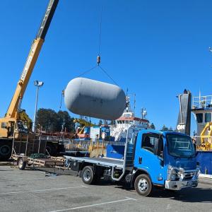 -40 Deg C To 80 Deg C Pneumatic Fender 80kPa With Pallet Packing