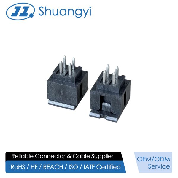 Quality 2.00mm Pitch 2×2 Pin Header Connector, Tin-Plated 100µ”, PCB Through-Hole Pin Header for Electronic Signal & Power Applications wholesale