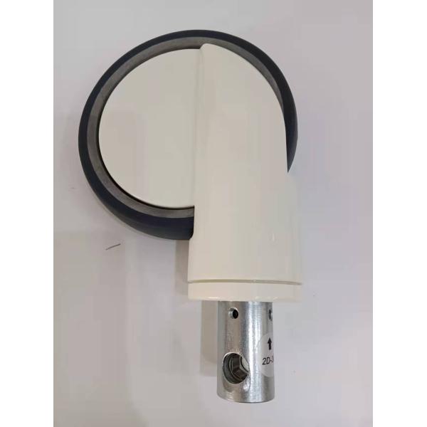 Single Piece 6 Inch Medical Caster For Hospital Bed And Equipment