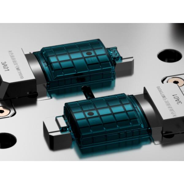 OEM / ODM : Cold Runner Injection Molding & Transparent Medical Instrument Cover (1*2) No.23670