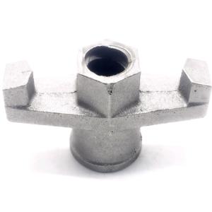 Tie Rod Formwork Scaffolding Accessories Cast Iron Wing Nut 15 / 17mm
