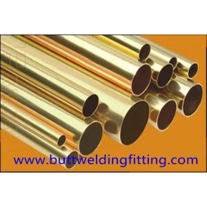 CuNi90/10 Copper Nickel Tube / Straight Copper pipe CuNi 90/10 6 - 12m Length