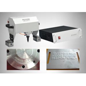 Metal Signs Handheld Dot Peen Marking Machine For Engineering Machinery
