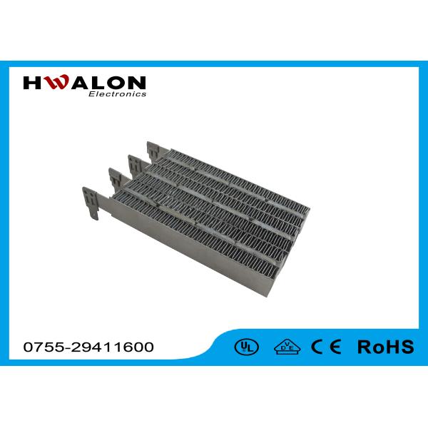 Custom Size PTC Air Heater Air Heating Element With Ripple & Lead , Electric PTC
