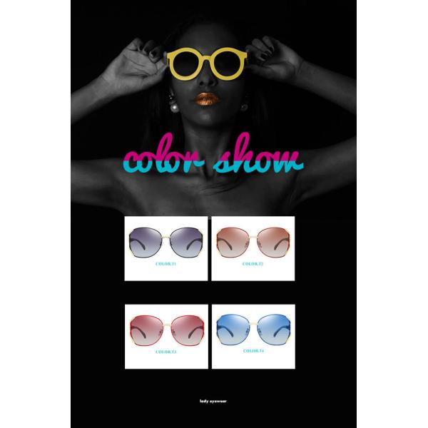 Four Leaf Clover Elegant Glass Lens Metal Frame Polarized Sunglasses Diamond Studded