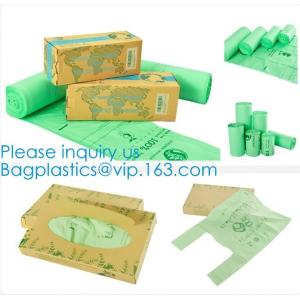 CUSTOMIZED COMPOSTABLE VEST CARRIER BAG, Foldable Compostable Plastic Vest