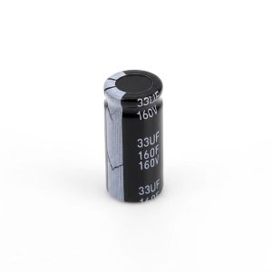 33UF 160V Low ESR Radial Lead Aluminum Electrolytic Capacitor for High