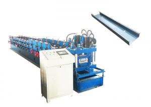 China Power 11kw Steel Frame Roll Forming Machine , Modern CZ Purlin Machine CE Certificated on sale