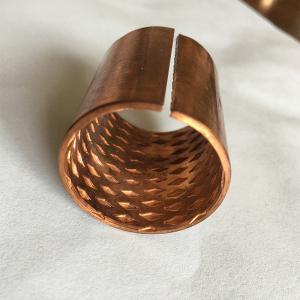 E90 TIN Bronze Bushing Sleeve High Load Capacity Self Lubricating