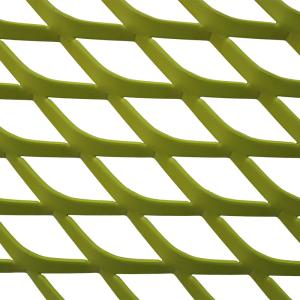 A1060 Colorful Powder Coating Expanded Aluminum Mesh For Curtain Wall