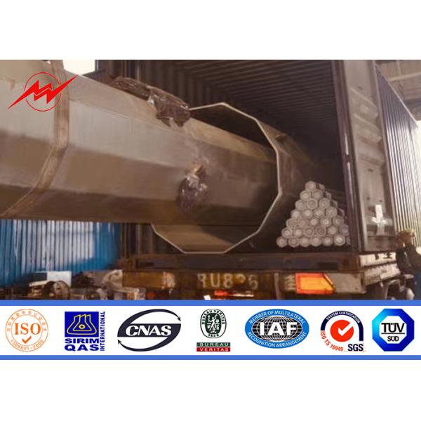 Quality 69kv Galvanised 16M Power Transmission Poles wholesale