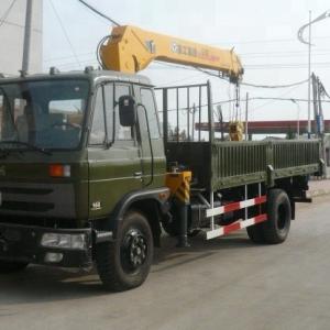 Cheap XCMG SQ5SK3Q Mobile 5 Ton Truck Mounted Crane Max. Lifting Height 12.5m for sale
