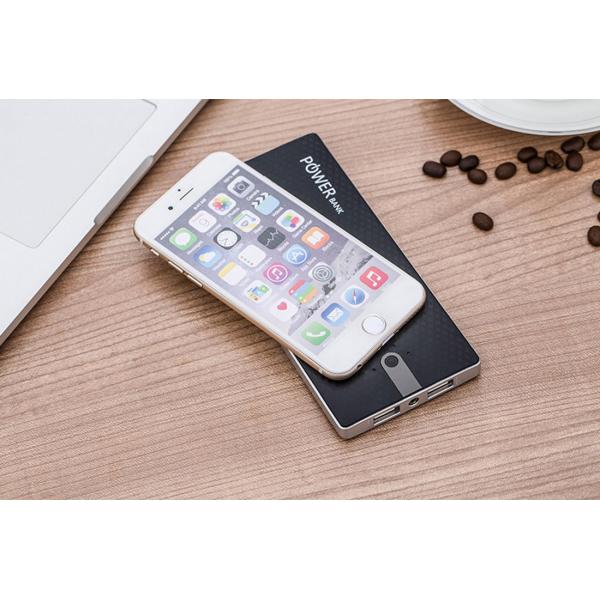 DC 5V Mobile Charging Wireless 8000 mAh Customized Color With Lithium Ploymer