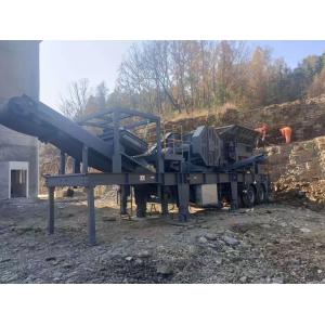 Various Models Impact Jaw 90TPH-650TPH Mobile Crusher Plant