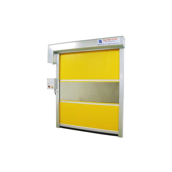 Quality 304 Stainless Steel Frame Industrial High Speed Door For Internal and External Area wholesale