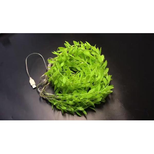 Artificial Ivy Garland Fake Plants Outdoor Fairy String Lights Vine Hanging