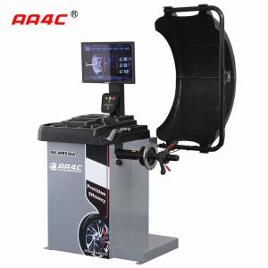 AA4C full automatic wheel balancer with automatic electromagnetic brake AA