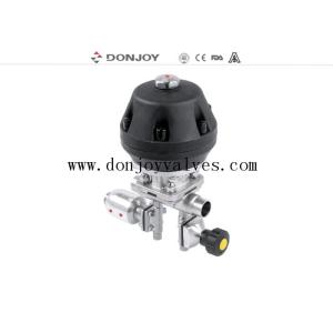 10 Bar Pneumatic ASME BPE Sanitary Diaphragm Valve/Multi port diaphragm valve