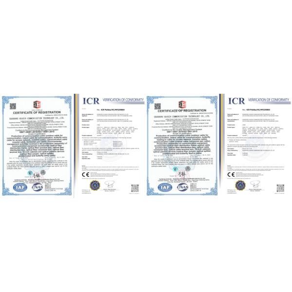 Non Metallic Loose Tube Outdoor Fiber Optical Cable Network For Aerial Long Delivery Length GYFTY