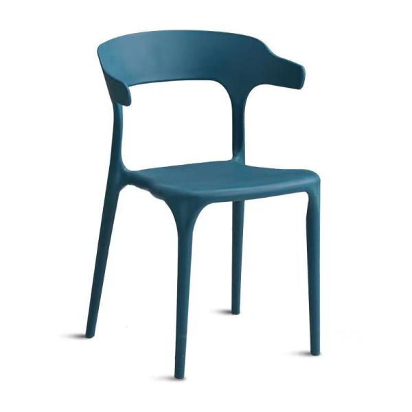 Quality Waterproof Plastic Stacking Dining Chairs Colorful Green Plastic Dining Chairs wholesale