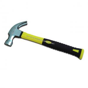 China American type claw hammer with fiberglass handle on sale