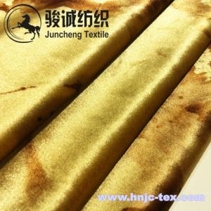 100% polyester pad-roll dyed shimmer Italian velvet fabric for curtain with