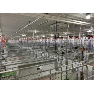 PVC Board Gestating Pig Farrowing Pen 2.5mm Thickness With BMC Slat