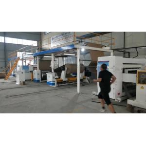 3 5 7 Ply Paper Corrugated Cardboard Carton Sheet Making Machine / Production
