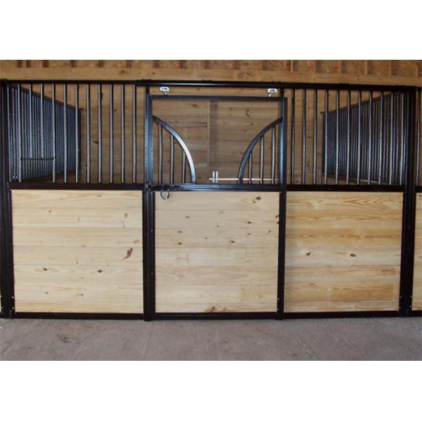 Quality Prefab Steel Horse Stall Fronts For One Two Four Equestrian Barns wholesale