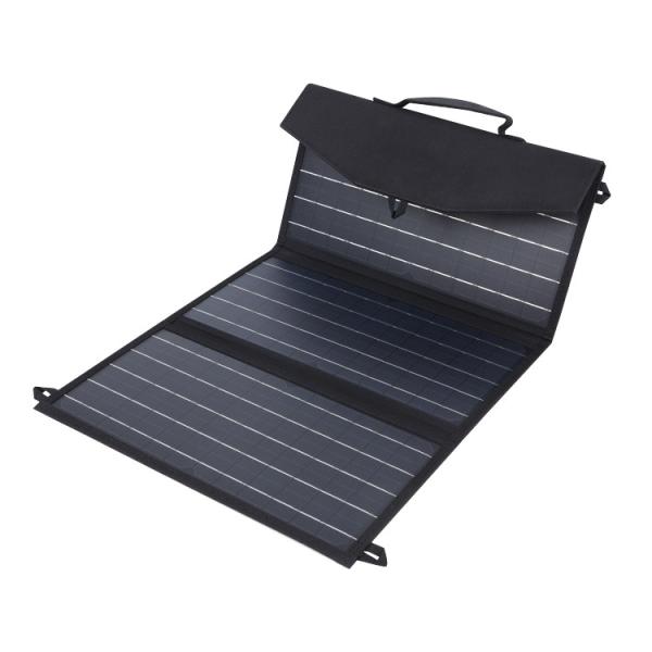 Quality 30W Foldable Solar Panel Bag For Camping And Traveling wholesale