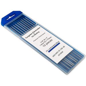 2% Lanthanated TIG 1/16 3/32 1/8 inch x 7 10 Pack WC20 BLUE Welding Tungsten