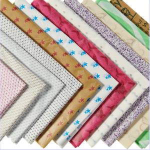 UV Coating Multicolor Wrapping Paper Moisture Proof Clothes Packing