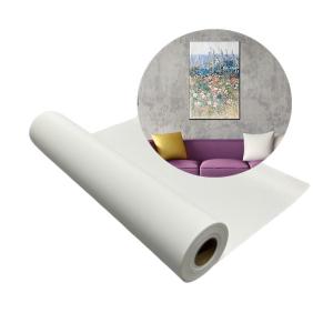 Removable Printing Matte Adhesive Polyester Fabric Roll For HP Latex Printers