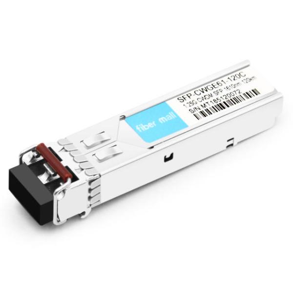 Nortel NTK591TH Compatible 1.25G CWDM SFP 1610nm 120km LC SMF DDM Transceiver